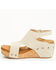 Image #3 - Very G Women's Wally Tooled Sandals, Cream, hi-res
