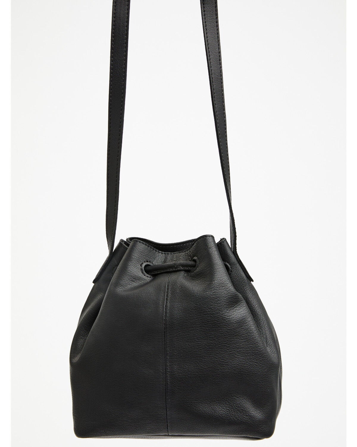 Image #3 - Shyanne Women's Bootstitch Crossbody Bucket Bag, Black, hi-res