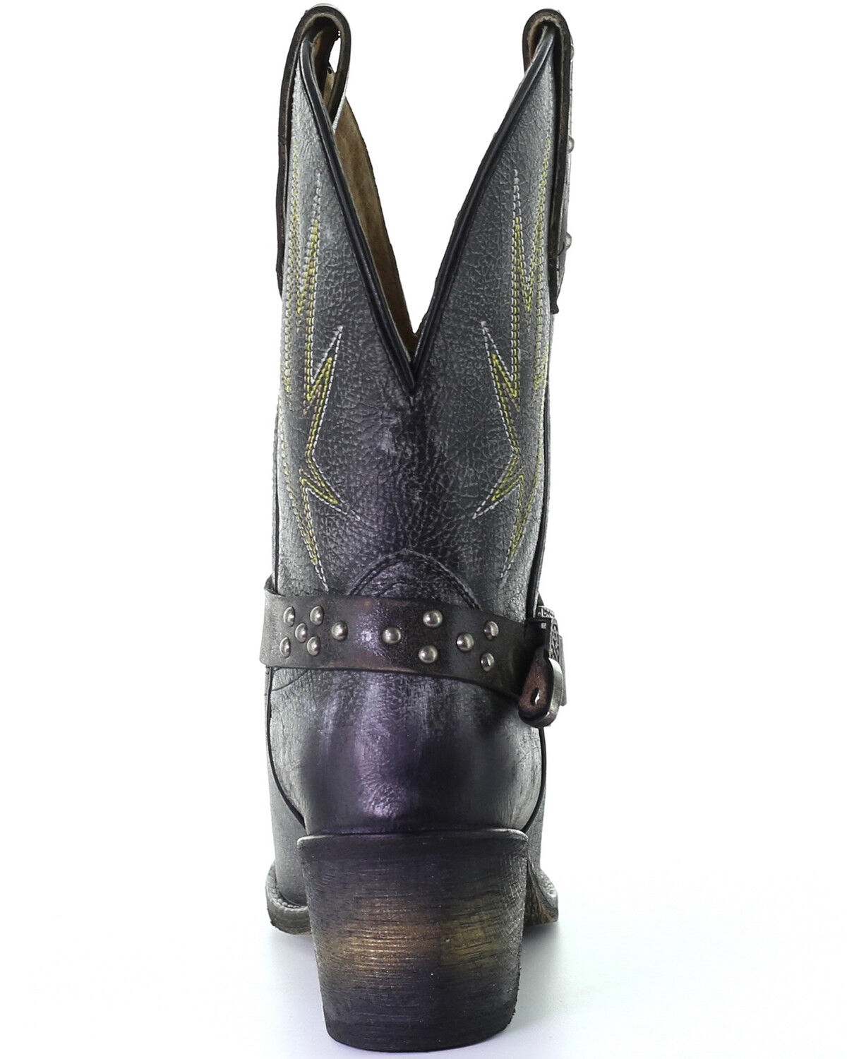 Image #4 - Corral Women's Studded Harness & Concho Western Boots - Round Toe, , hi-res