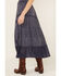Image #4 - Gunit Women's Embroidered Midi Skirt, Navy, hi-res
