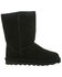 Image #2 - Bearpaw Women's Elle Short Wide Boots - Round Toe, Black, hi-res