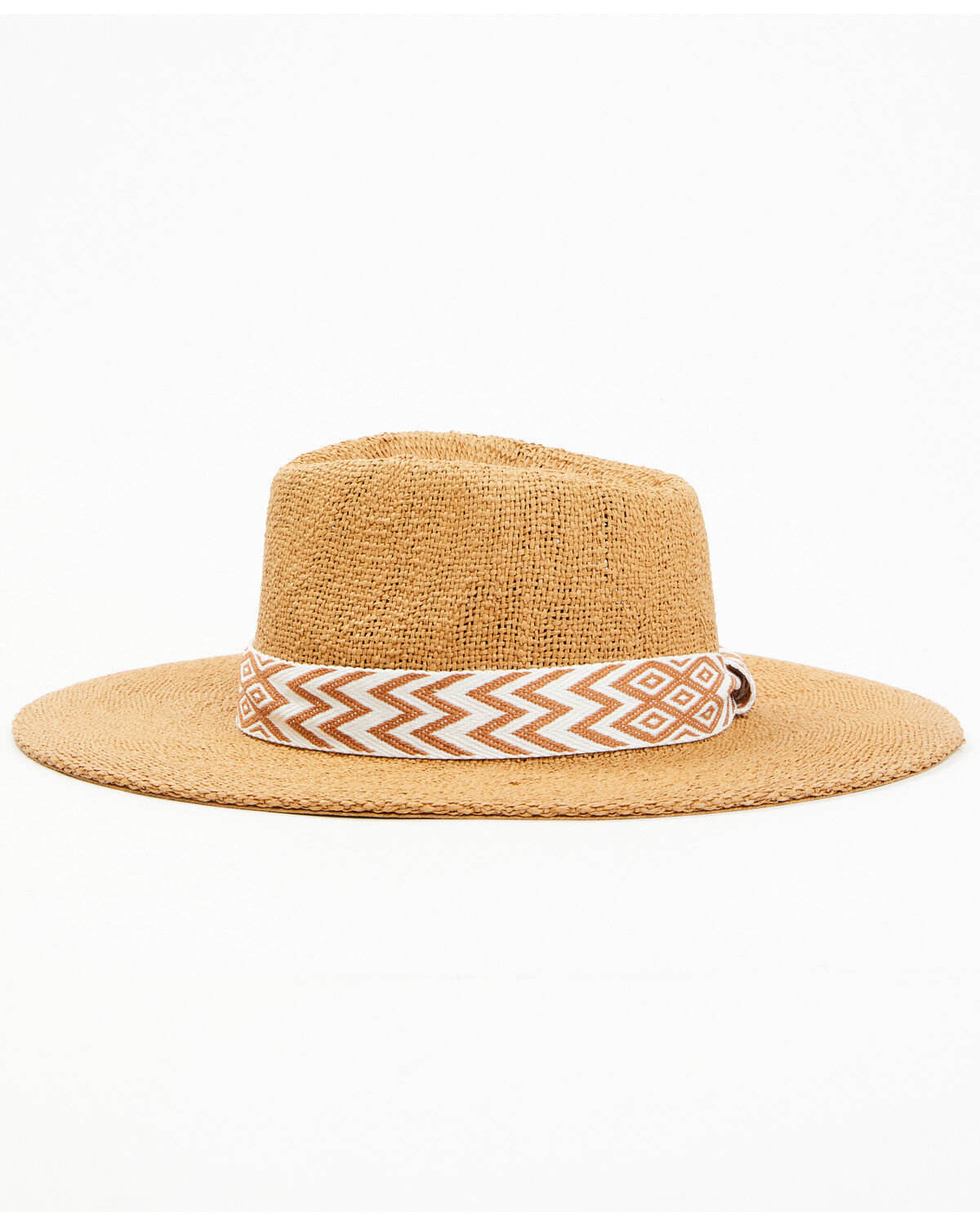 Image #3 - Nikki Beach Women's Chelsea Australian Straw Western Fashion Hat, Brown, hi-res