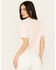 Image #4 - Cleo + Wolf Women's Save Water Boxy Graphic Tee, Mauve, hi-res