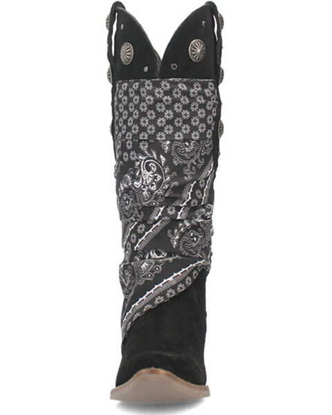 Image #3 - Dingo Women's Rhapsody Western Boots - Pointed Toe, Black, hi-res