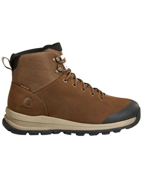 Image #2 - Carhartt Men's Outdoor Waterproof 5" Hiking Work Boot - Alloy Toe, Dark Brown, hi-res
