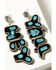 Image #2 - Idyllwind Women's Hey Y'all Turquoise Beaded Earrings , Turquoise, hi-res