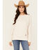 Image #1 - Ariat Women's Rebar Workman Wash Faced Sweatshirt, Light Pink, hi-res