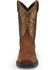 Image #3 - Tony Lama Men's Diboll Rust Diamond Plate Western Work Boots - Composite Toe, Rust Copper, hi-res
