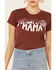 Image #3 - Bandit Brand Women's Rust Mountain Mama Graphic Tee, Rust Copper, hi-res