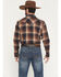 Image #4 - Cody James Men's Label Plaid Print Long Sleeve Snap Flannel Shirt, Multi, hi-res
