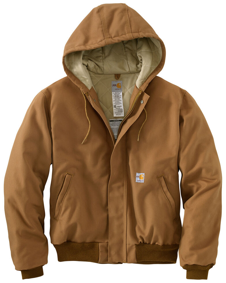 Carhartt Flame-Resistant Duck Active Hooded Jacket - Big & Tall | Sheplers