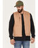 Image #1 - Brixton Men's Abraham Reversible Vest, Beige/khaki, hi-res