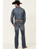 Cody James Men's Doc Medium Wash Stretch Slim Bootcut Jeans , Blue, hi-res