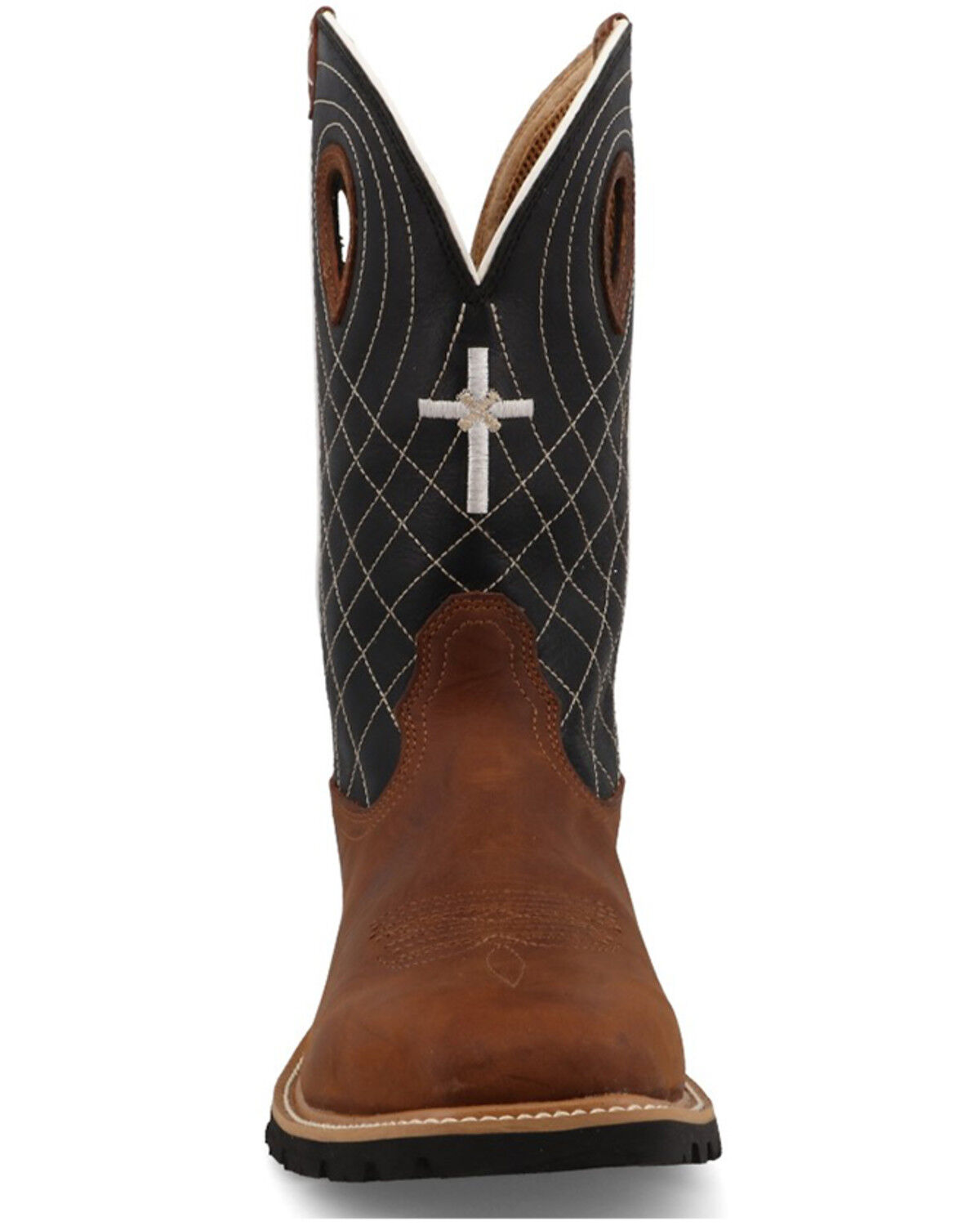 Image #4 - Twisted X Men's Tech X™ Performance Western Boots - Square Toe, Black, hi-res