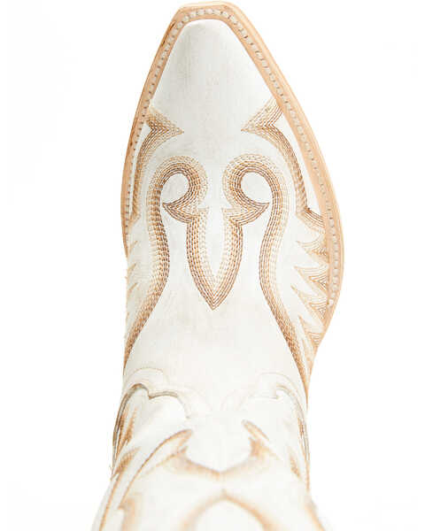 Image #6 - Dan Post Women's Josie Tall Western Boots - Snip Toe , White, hi-res