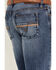 Cody James Men's Sierra Medium Wash Stackable Straight Stretch Denim Jeans, Dark Wash, hi-res