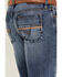 Image #4 - Cody James Men's Sierra Medium Wash Stackable Straight Stretch Denim Jeans, Dark Wash, hi-res