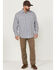 Image #2 - Resistol Men's Starke Small Plaid Long Sleeve Button Down Western Shirt, White, hi-res