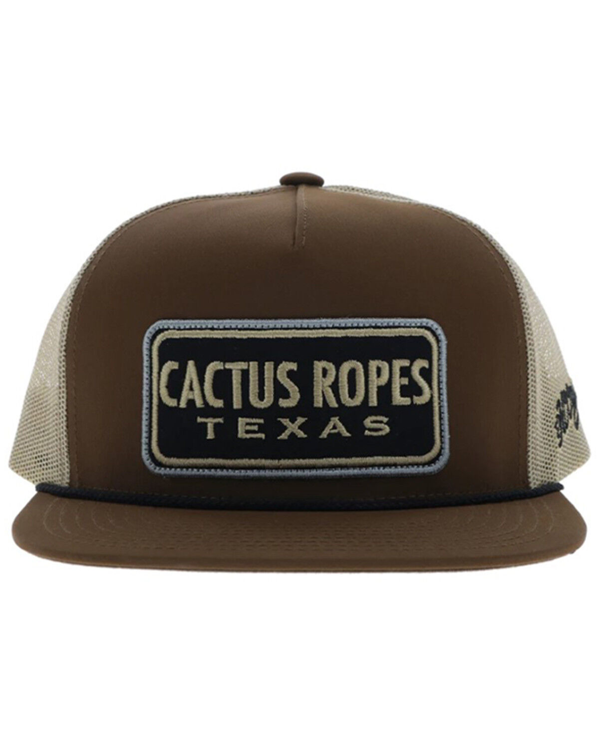 Image #3 - Hooey Men's Cactus Ropes Trucker Cap, Brown, hi-res