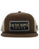 Image #3 - Hooey Men's Cactus Ropes Trucker Cap, Brown, hi-res