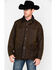 Image #1 - Outback Trading Co Men's Oilskin Rancher Jacket, Bronze, hi-res