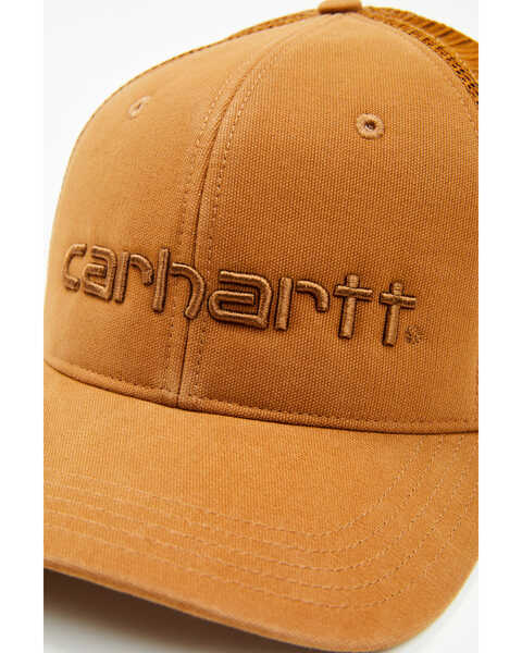 Image #2 - Carhartt Men's Logo Ball Cap , Brown, hi-res