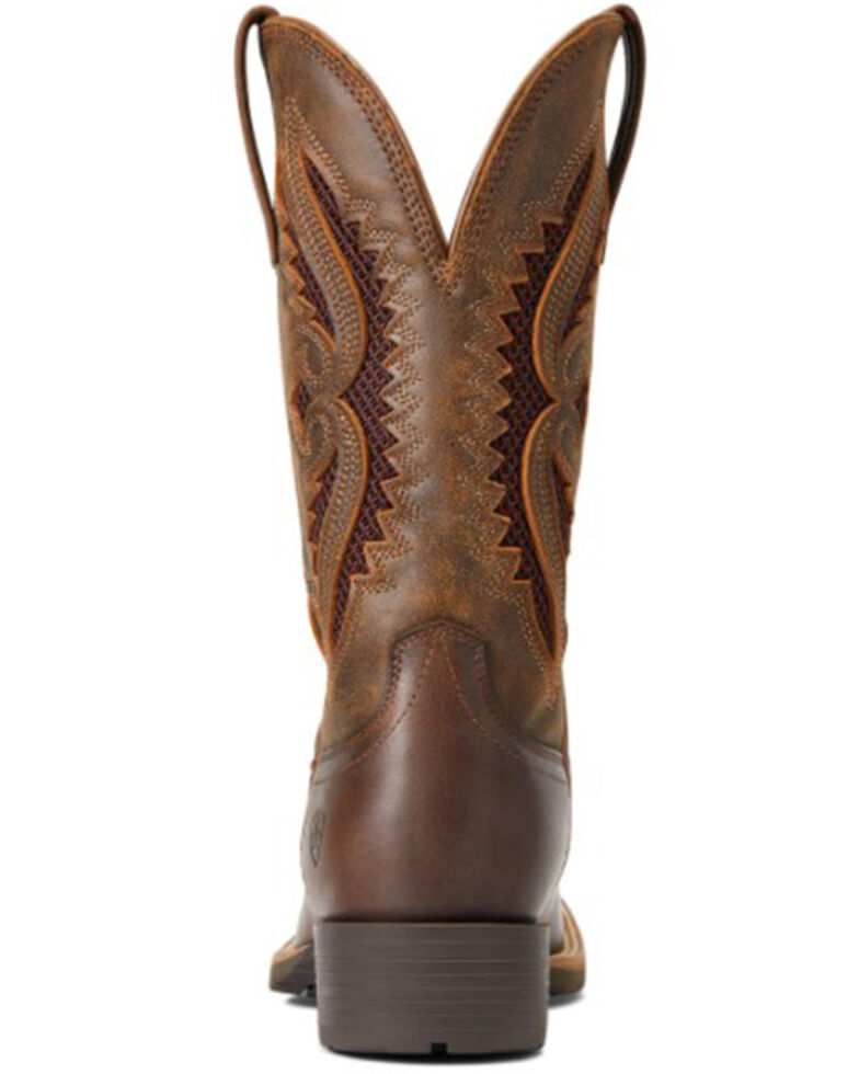 Ariat Women's Hybrid Rancher VentTEK Western Boots - Wide Square Toe, Brown, hi-res