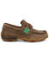Image #2 - Twisted X Boys' Driving Moc Boat Shoes - Moc Toe , Brown, hi-res