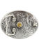 Image #2 - Cody James Men's Antiqued Oval Arizona Belt Buckle, Multi, hi-res