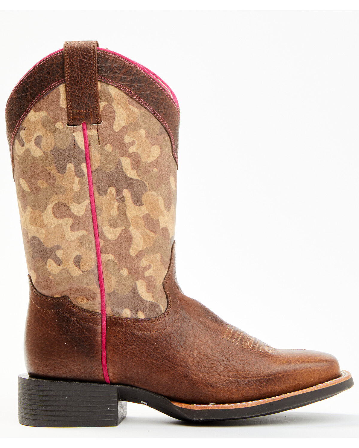 Image #2 - RANK 45® Women's Jane Xero Gravity Performance Leather Western Boots - Broad Square Toe, Multi, hi-res