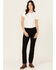 Image #1 - Carhartt Women's Rugged Flex® Relaxed Fit Double-Knee Canvas Work Pants, Black, hi-res