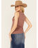 Image #4 - Rock & Roll Denim Women's Horse Graphic Tank Top, Chocolate, hi-res