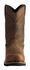 Justin Men's Pulley Waterproof MetGuard Pull On Work Boots - Composite Toe, Brown, hi-res