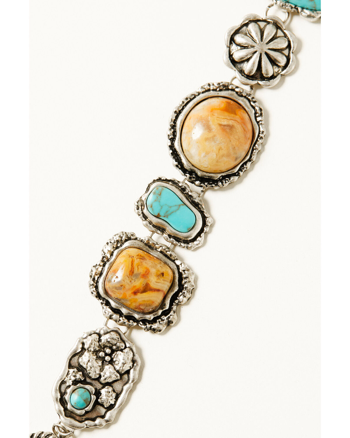 Image #2 - Shyanne Women's Rodeo Sunset Multi-Concho Bracelet, Turquoise, hi-res