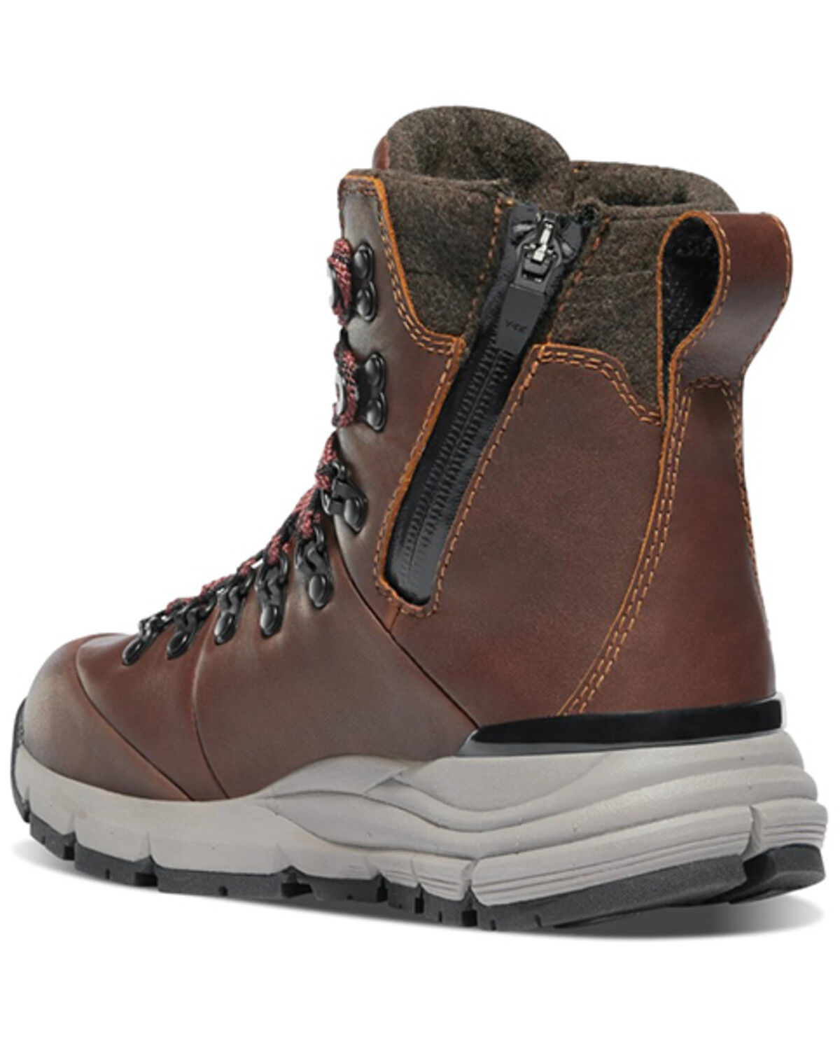 Image #3 - Danner Women's Arctic 600 Hiker Work Boots - Soft Toe, Brown, hi-res