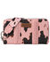 Image #1 - Wrangler Women's Cow Print Wallet, Pink, hi-res