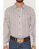 Image #3 - Gibson Trading Co Men's Stonestripe Vertical Striped Print Long Sleeve Button-Down Western Shirt, Natural, hi-res