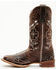 Image #3 - Laredo Women's Underlay Performance Western Boots - Broad Square Toe, Chocolate, hi-res