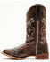 Image #3 - Laredo Women's Underlay Performance Western Boots - Broad Square Toe , Chocolate, hi-res
