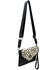 Montana West Women's Snow Leopard Crossbody Bag, Black, hi-res