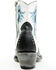 Image #5 - Old Gringo Women's Let Your Heart Western Booties - Snip Toe, Blue/white, hi-res