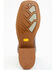 Image #7 - Justin Men's Bent Rail Bender Performance Western Boots - Broad Square Toe, Chocolate, hi-res