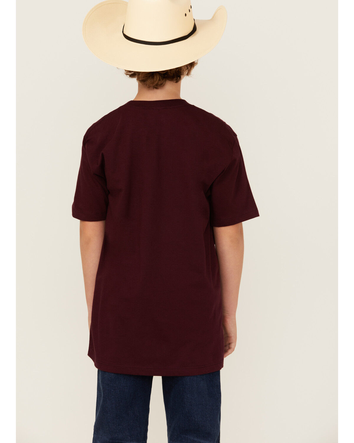 Image #4 - Cody James Boys' Tread Flag Print Short Sleeve Graphic T-Shirt, Red, hi-res