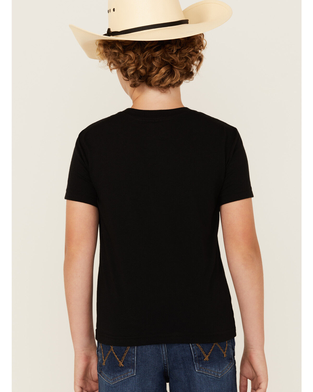 Image #4 - Rock & Roll Denim Boys' Steerhead Short Sleeve Graphic T-Shirt, Black, hi-res