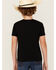 Image #4 - Rock & Roll Denim Boys' Steerhead Short Sleeve Graphic T-Shirt, Black, hi-res