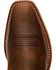 Ariat Men's Heritage Roughstock Western Performance Boots - Square Toe, Brown Oiled Rowdy, hi-res