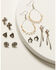 Image #1 - Shyanne Women's Champagne Chateau 6-Piece Earrings Set, Silver, hi-res