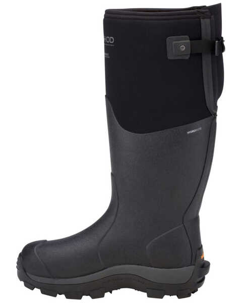 Image #3 - Dryshod Men's Haymaker Gusset Boots - Soft Toe , Black, hi-res
