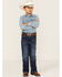 Wrangler 20X Boys' Dark Wash Vintage Bootcut Jeans - Toddler & Youth, Dark Blue, hi-res