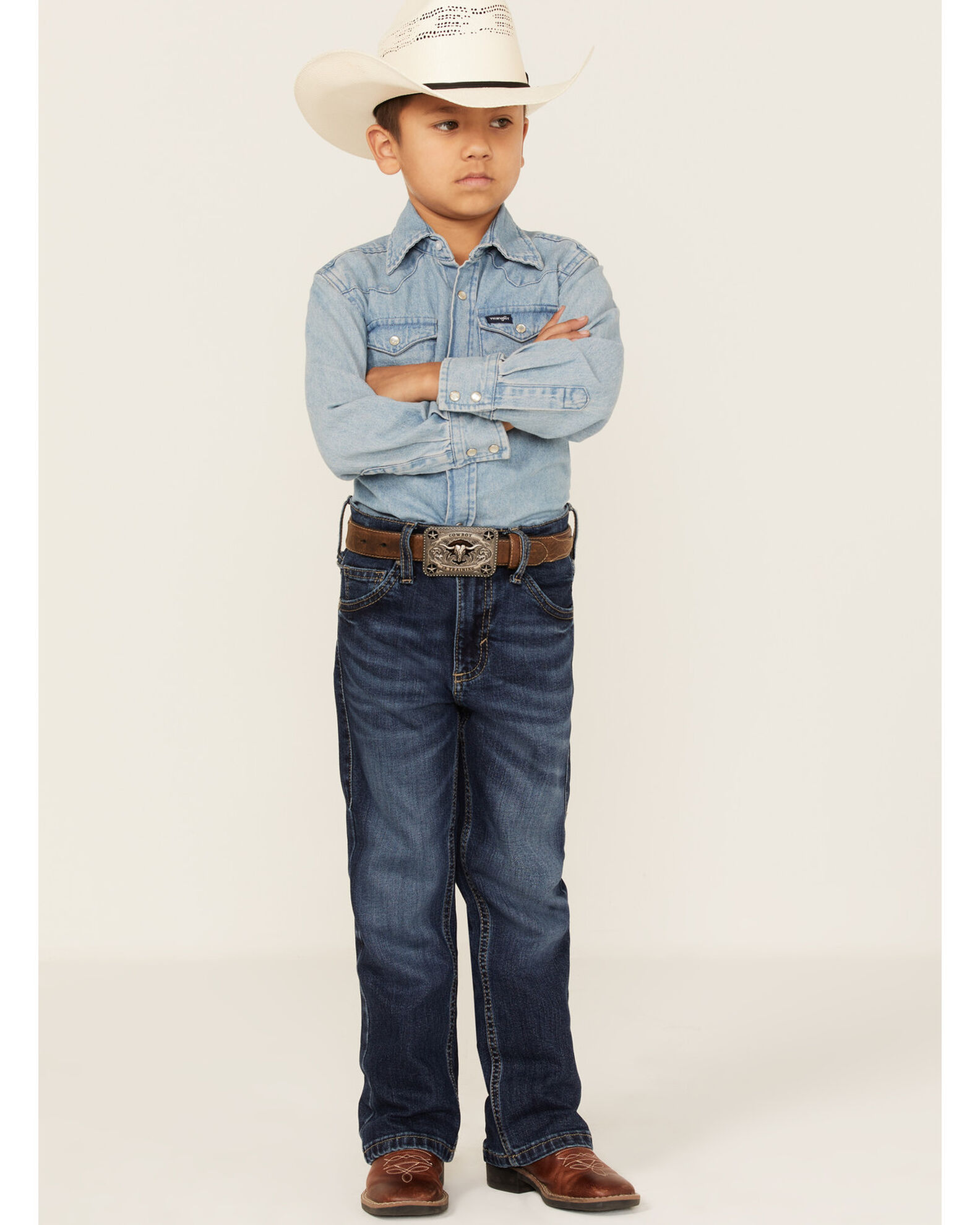 Wrangler 20X Boys' Dark Wash Vintage Bootcut Jeans - Toddler & Youth |  Sheplers